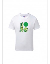 Laste t-särk metsateemalise logoga