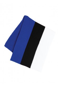 Scarf in the colours of the Estonian flag