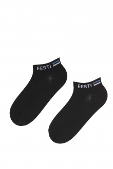 VIRU black cotton socks for men and women