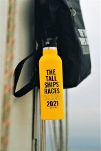 THE TALL SHIPS RACES 2021 yellow water bottle 