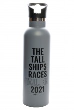 THE TALL SHIPS RACES 2021 grey water bottle 