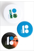 Steel button badges, 50 pcs