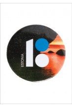 Steel button badges with image, 50 pcs