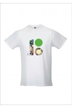 Men's T-shirt with the Estonia 100 food-themed logo