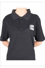 Estonia100 black polo shirt for ladies
