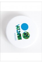 Steel button badges white, 50 pcs