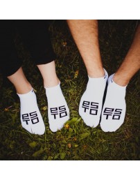 White low-cut socks ESTO