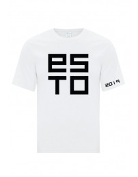 Cotton T-shirt ESTO, white