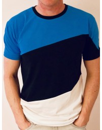 Men's T-shirt in the colours of the Estonian flag