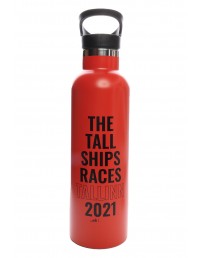 THE TALL SHIPS RACES 2021 red water bottle 