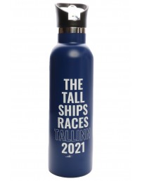 THE TALL SHIPS RACES 2021 blue water bottle 