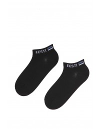 VIRU black cotton socks for men and women