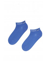 VIRU blue cotton socks for men and women