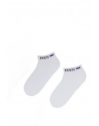 VIRU white cotton socks for men and women