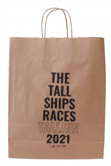 Большой подарочный бумажный пакет THE TALL SHIPS RACES 2021