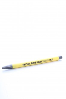 Шариковая ручка желтого цвета THE TALL SHIPS RACES 2021