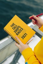 Записная книжка желтого цвета THE TALL SHIPS RACES 2021