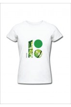 Женская футболка с логотипом лесной тематики ЭР100